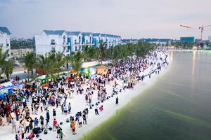 Âm thanh, ánh sáng đỉnh cao vẽ lên vẻ đẹp của "thành phố biển" Vinhomes Ocean Park