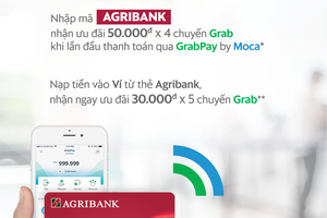 Chỉ cần có thẻ Agribank, ưu đãi hấp dẫn “băng băng” chạy về