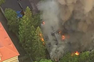 Australia: Cháy lớn thiêu rụi ngôi nhà trọ được xếp hạng di sản