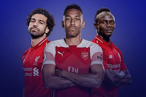 Salah, Mane và Aubameyang chia nhau danh hiệu Vua phá lưới