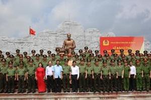 Báo công dâng Bác những chiến công xuất sắc của lực lượng Công an