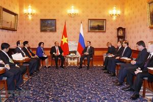 Thủ tướng thăm Nga: Coi trọng Đối tác chiến lược toàn diện Việt-Nga