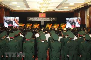 Hình ảnh lễ viếng Nguyên Chủ tịch nước Lê Đức Anh tại TP.HCM