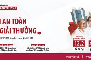 “Sinh lợi an toàn - Hàng ngàn giải thưởng”: 40.000 giải thưởng hấp dẫn chờ đón khách hàng
