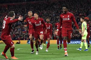 Hủy diệt Barcelona, Liverpool thẳng tiến chung kết Champions League