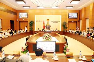 Khai mạc Phiên họp thứ 34 của Ủy ban Thường vụ Quốc hội