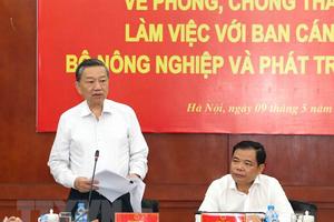 Đại tướng Tô Lâm: Nhiệm vụ chống tham nhũng vẫn còn rất nặng nề