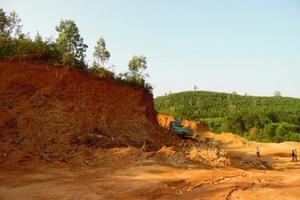 Nhiều doanh nghiệp lợi dụng cải tạo trang trại để khai thác đất trái phép