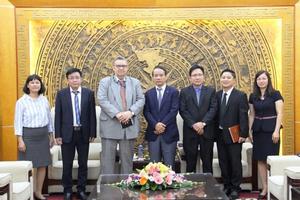 Phó Tổng Thanh tra Nguyễn Văn Thanh tiếp xã giao Đại sứ Phần Lan