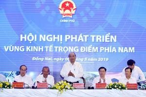 Thủ tướng Nguyễn Xuân Phúc chủ trì Hội nghị phát triển vùng kinh tế trọng điểm phía Nam