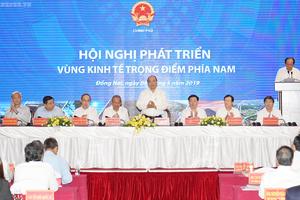 Thủ tướng chủ trì Hội nghị phát triển vùng kinh tế trọng điểm phía Nam