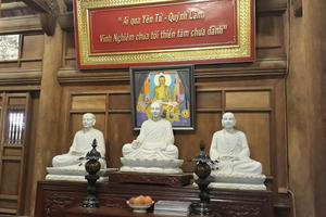 "Vĩnh Nghiêm chưa tới thiền tâm chưa đành"