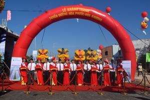 Khánh thành tuyến đường Hòa Phước - Hòa Khương