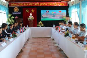 Thanh tra tỉnh tăng cường hợp tác với Ban Thanh tra Nhà nước tỉnh Sê Koong (Lào)