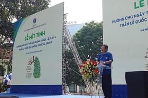 Mít tinh hưởng ứng Ngày Thế giới không khói thuốc