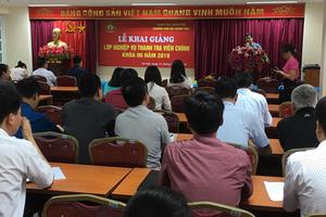 Khai giảng lớp thanh tra viên chính K6