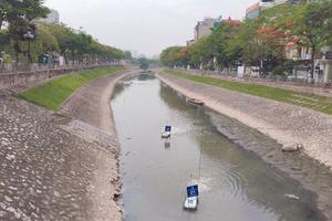 Nước sông Tô Lịch “ hồi sinh” sau một tuần được giải cứu?