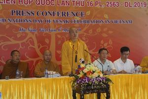 Vesak 2019: Vì một đại lễ an toàn, văn minh, ấn tượng, trọng thể