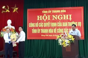  Ông Lê Trọng Thụ được giới thiệu bầu chức Chủ tịch UBND huyện Đông Sơn