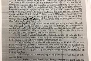Vi phạm pháp luật trong GPMB tại Dự án Tây Hồ Tây: Phát lộ bằng chứng mới trước phiên sơ thẩm