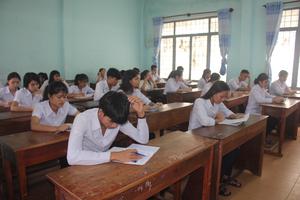  Khu vực Tây Nguyên: Nhiều thí sinh vắng mặt buổi đầu tiên