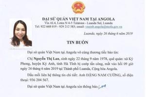Một nữ lao động bị cướp bắn tử vong tại Angola