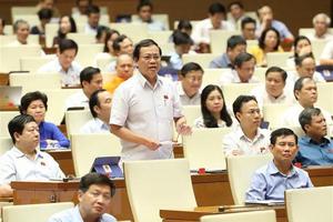 Quốc hội biểu quyết ba luật và thảo luận về hai dự án luật