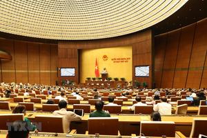 Quốc hội biểu quyết thông qua 2 nghị quyết và thảo luận 2 dự án Luật