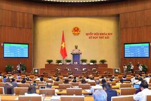 Quốc hội sẽ biểu quyết hai nghị quyết và cho ý kiến hai dự án luật