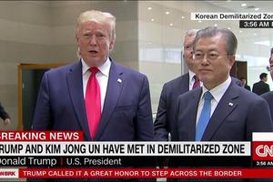 Tổng thống Trump: Mỹ-Triều Tiên sẽ nối lại các cuộc đàm phán hạt nhân