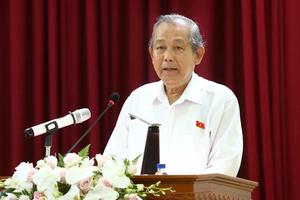 “Cán bộ phải đặt mình vào vị trí của người dân”