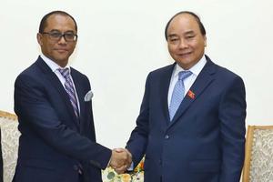 Thủ tướng Nguyễn Xuân Phúc tiếp Bộ trưởng Ngoại giao và Hợp tác Timor-Leste