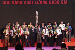 75 doanh nghiệp được trao Giải thưởng Chất lượng Quốc gia 2018