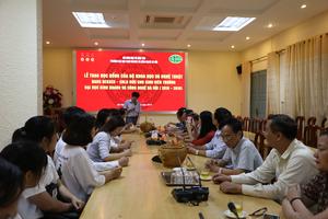 Lễ trao học bổng Hessen - CHLB Đức tại Trường Đại học Kinh doanh và Công nghệ Hà Nội