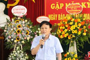 Phó Tổng Thanh tra Bùi Ngọc Lam chúc mừng Báo Thanh tra nhân ngày 21/6 