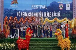 Lào Cai: Khai mạc Festival “Vó ngựa cao nguyên trắng Bắc Hà” năm 2019