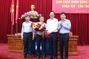 Quảng Ninh có tân Phó Bí thư Tỉnh ủy
