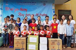Trường Đại học Điện lực:  Trao quà hỗ trợ học sinh vùng cao 