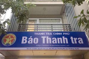 Thông báo: chuyển trụ sở làm việc của Báo Thanh tra