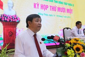 Khai mạc Kỳ họp thứ 11 HĐND tỉnh Đồng Tháp khóa IX