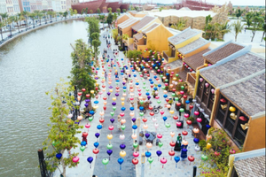 Kỳ ảo màn trình diễn “Thương cảng thần tiên” tại Vinpearl Land Nam Hội An 