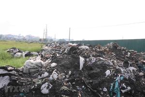 Nan giải tình trạng đổ trộm rác thải công nghiệp tại Bắc Ninh
