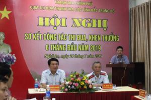 Cụm Thanh tra các tỉnh Bắc Trung Bộ: Sơ kết công tác thi đua khen thưởng 6 tháng đầu năm
