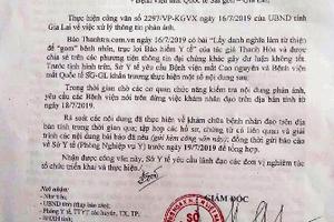 Tạm dừng khám chữa bệnh từ thiện tại 2 bệnh viện mắt