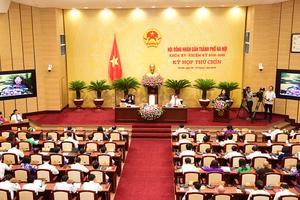 Khai mạc kỳ họp thứ 9, HĐND Thành phố Hà Nội khóa XV