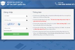 Xem điểm thi THPT Quốc gia năm 2019 trên toàn quốc