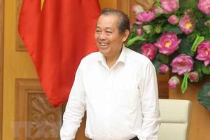 Phó Thủ tướng Thường trực Trương Hòa Bình làm việc tại Sơn La