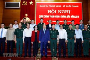 Thủ tướng Nguyễn Xuân Phúc dự Hội nghị Quân chính toàn quân