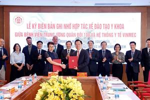 Vinmec hợp tác với Bệnh viện 108 đào tạo nguồn nhân lực cao cấp