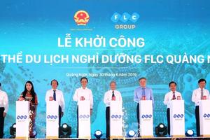 Khởi công quần thể nghỉ dưỡng có quy mô 1.026 ha tại Quảng Ngãi